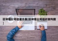 区块链公司组建方案[区块链公司组织架构图]